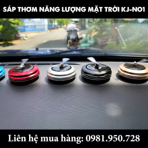 Sáp Thơm Cánh Quạt Năng Lượng Mặt Trời CIND KJ-NO1 Màu Lam 5g