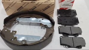 Brake Pad Brake Shoe Fortuner Hilux Kampas Rem Set Depan Belakang Fortuner Lama Hilux Vigo