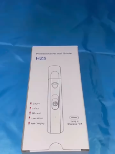 Máy mài móng cho chó mèo hình dấu chân cổng sạc USB - Love Pets Shop