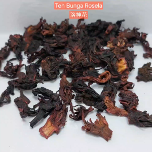 100 gram - Luo Shen Hua 落神花 Rosela / Rosella / Roselle Tea - Bunga Rosela