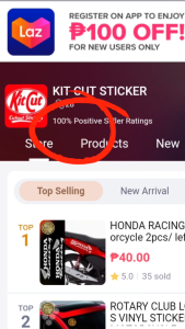 Honda Wave Limited Edition High Quality Cutout Sticker 12 inches length Left & Right Design