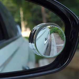 Gương cầu lồi ô tô COACE Gương cầu lồi ô tô tráng bạc góc rộng gắn kính hậu ô tô xoay 360 xoá điểm mù sử dụng đế hút