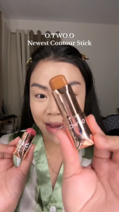 O.TWO.O 4 Colors Concealer Highlight Contour Stick for Enhanced Bronzer Pen Longwear Waterproof Formula Non Stick + Brightening Soft Smooth Naturally Easy to Sculpt Face Makeup Face Contouring【New Arrival】