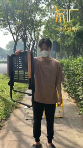 Ghế Xếp Gấp Gọn Sắt Sơn Tĩnh Điện Cắt CNC Ghế Ngồi Thư Giãn Cà Phê Ban Công