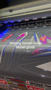 STRIPING VARIASI HONDA SUPRA FIT NEW / STICKER LIST VARIASI MOTOR SUPRA FIT NEW