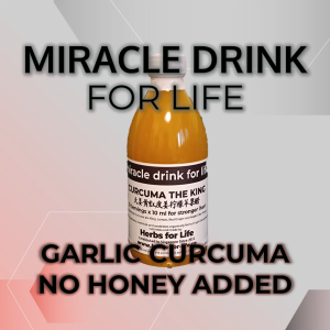 Garlic Curcuma Lemon Apple Cider Vinegar No Honey Added