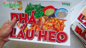 🔥 MIẾNG DÁN PHÁ LẤU HEO... 🔥 DÁN TƯỜNG XE CỬA KÍNH... CHO QUÁN ĂN.