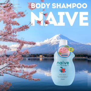 Sữa Tắm Hương Đào Và Bạc Hà The Mát Kracie  Naive Body Wash Peach Mint 530mL