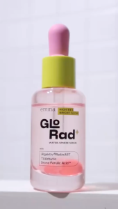EMINA Glorad Water Sphere Serum | Serum Wajah | 20ml | RetinArt Retinol Glowing Bekas Jerawat Cerah