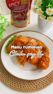 Barbeque Spicy Sauce Level 3 Saus Barbeque Pedas kemasan 500 gram