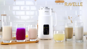 SOYMILK MAKER DIGITAL RAVELLE Mesin Pembuat Susu Kacang Kedelai 850 Ml