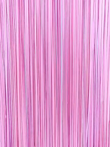 SHUAIAN Tirai Foil Ulang Tahun Pastel Tirai Rumbai Pastel Macaron 2*1meter