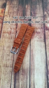 Strap Tali Jam Kulit Asli Xotic Warna Coklat- Nyaman dan Tahan Lama - Garansi 1 Tahun