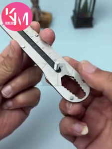 Cutter Pisau Cutter Stainless Besar 9in1 Pisau Cutter Utility Pemotong Kertas Multifungsional