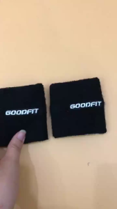 [1 đôi] Băng cổ tay thấm mồ hôi Goodfit 3 màu