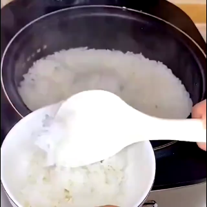 Centong Nasi Anti Lengket & Scoop Rice Cooker Bentuk Bulat