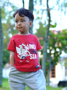 Baju Kaos Anak Merah Putih & Kualitas Distro 1-12 Tahun