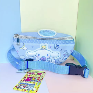 กระเป๋าแบบคาดอกคาดเอว ลายการ์ตูน CIN สำหรับเด็ก สีสวยสดใส หนัง PU ขนาด 22 x 11.5 x 5 cm.