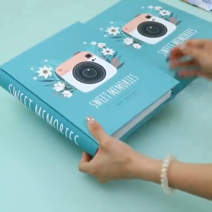 200 Picture Pocket Photo Album Family Photocard Holder Collection Book Wedding With Hard Case