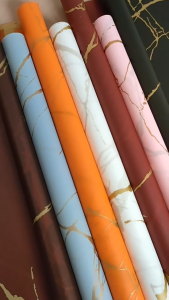 Kertas Bunga Marble Flower Wrapping Cellophane Kertas Kado Marble KB20