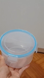 combo 3 hộp nhựa đựng đồ ănhộp đựng thực phẩm hàng Việt Nhậthộp tròn có nắp-6536-1