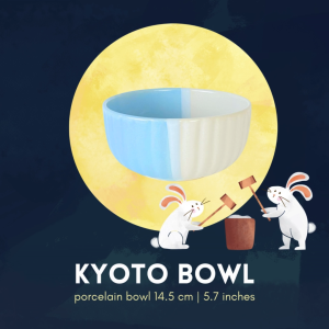 KYOTO Soup Bowl | Mangkok Sup Keramik | Porcelain Bowl