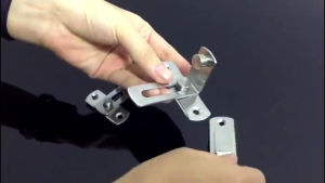 Chốt Khoá Cửa Móc Cài Góc Vuông Size 70mm Bảo Vệ An Ninh  Dùng Cho Chuồng Trại Vườn Cửa Phòng Nhà Để Xe Cửa Sổ