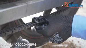 Găng tay bảo hộ lao động Jogger Superpro phủ nitrile găng tay chống dầu nhớt tăng độ bám linh hoạt cao bao tay bảo hộ chuyên dụng