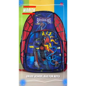 Boardwalk Warith Boys Backpack With Superhero Print
