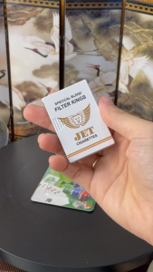 [HCM]Bật Lửa Gas Khè Hình Gói Jet Độc Lạ Có Đèn Led Nhấp Nháy