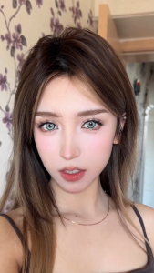 【ใหม่】NORWAY Series สีฟ้า คอนแทคเลนส์ 1 คู่/2 ชิ้น 14.5 มม. คอนแทคเลนส์ตาตุ๊กตา เลนส์สีน้ำตาลธรรมชาติ