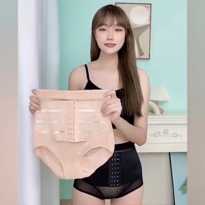 High Waist Tummy Control Panties Shapewear Tummy Girdle Slimming Body Shaper Women Postpartum Girdle Waist Hip Lift Panty
