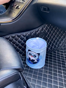 Kereta Tong Sampah mudah alih boleh Kereta Tong Sampah Car Dustbin Portable Trash Can Car Foldable Dustbin Can Storage Bag Garbage Bin Tong