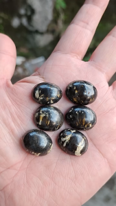 Natural Batu Akik Bulu Macan 3D