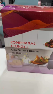 Niko Kompor Gas 1 Tungku Teknologi Sun Burner - NK100A - FREE ONGKIR Jabodetabek