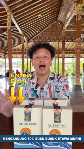 Nutritama Platinum Susu Kambing Etawa Untuk Nutrisi Kecerdasan Otak Anak Dan Daya Tahan Tubuh - Paket 4 Box