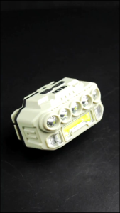 Senter Kepala LED Headlamp Outdoor 5 LED Super Terang 5 Mode Bright Headlights COB HX 817 Cahaya Super Terang Waterproof Dan Tahan Air