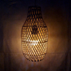 Kap Lampu Rotan Model Botol Dot: Desain Dekoratif dan Fungsional