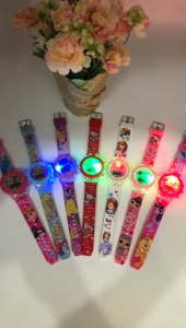 Pony Frozen Kitty Sophia LOL Princess kids cartoon watch light music