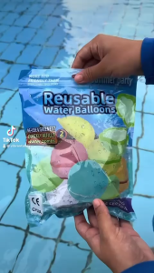 [SUPPORT LOCAL] Reusable Magnetic Water Balloon Quick Refill Self Sealing Water Bath Swimming