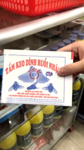 50 miếng keo dính ruồi NAM KIỆT kích thích ruồi nhặng bu vào chuyên dùng cho nhà hàng quán ăn nhà ở...