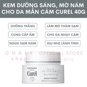 Kem dưỡng trắng cho da mẫn cảm Curel Whitening Moisture Cream 40g Nhật Bản