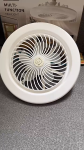 Quạt Trần Có Đèn Quạt Đèn 21W E27 Đế Tròn Quạt Mini 85-265V Quạt Trần Im Lặng Cho Phòng Ngủ Phòng Khách