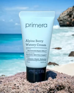 Kem dưỡng ẩm Primera Alpine Berry Watery Soothing Cream 15ml mát dịu da cấp ẩm sâu củng cố hàng rào da phù hợp với cả da nhạy cảm