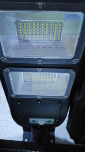 Solar street light HP SO2B 60W/90W/120W for outdoor light with wireless remote