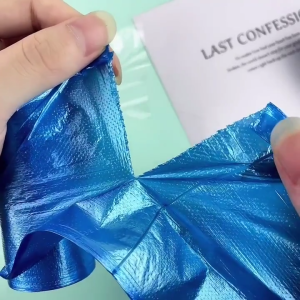 30Pcs/roll Disposable Black Garbage Bags Household Kitchen Waste Storage Bag Home Office Rubbish Bag Thickened Plastic Trash Bags