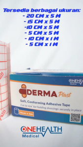 DERMAPLAST Hypafix Ultrafix Plester Penutup Luka ONEHEALTH