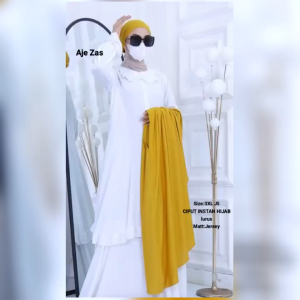BISA COD Hijab Syari Non Pet Free Inner Bando Kode J-5 Bahan Jersy Standar By Ory AjeZas Collection