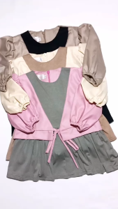 Moana Oneset Anak By Lilbi | Baju Muslim Anak Kekinian & Outfit Anak Cewek