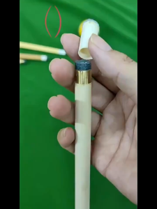 ( isi 5 ) Ujung Stik Billyad Ukuran 10mm - Mic slip on tip & ferrule - selongsong billiard - dop bilyard- Ferrule Plus Tip Billiard 10mm / Ferrule Billiard 10mm - Stik Bilyad Billiard Billyard Biliar